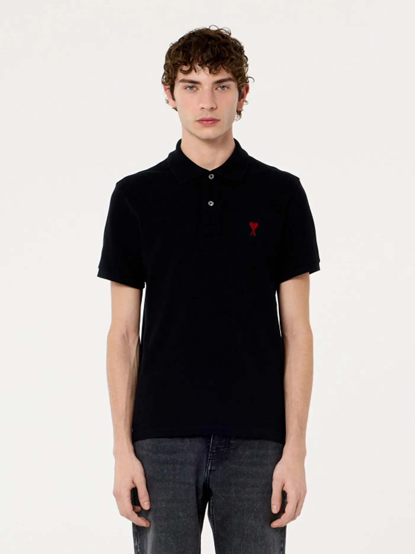 AMI PARIS | Poloshirt | schwarz